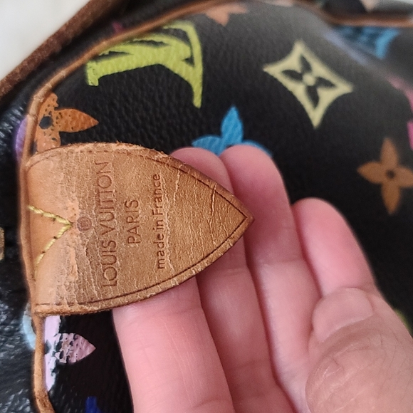 LV MULTICOLOR SPEEDY SIZE 30 - Picture 5 of 8